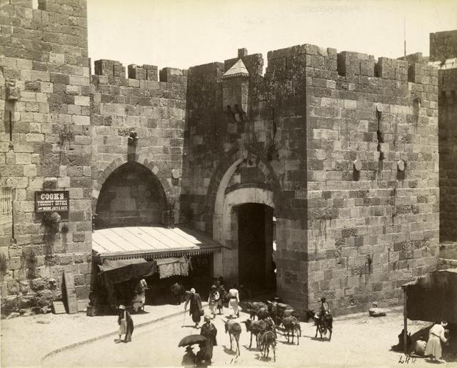 Вид на Яффские ворота