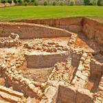 Археологический раскоп комплекса византийского периода