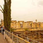 Руины древнего Капернаума и "Белой синагоги"