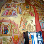 "Страшный суд" - роспись западной стены храма