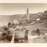 Вид на Горненский женский монастырь в пригороде Иерусалима Эйн-Карем
