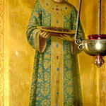 Икона св. царицы Елены в иконостасе церкви св. благ. Александра Невского