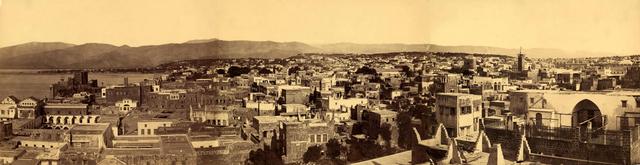 Панорама Бейрута XIX века