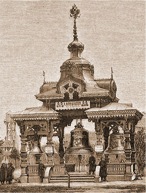 Павильон завода Финляндского на Всероссийской выставке 1882 года в Москве 