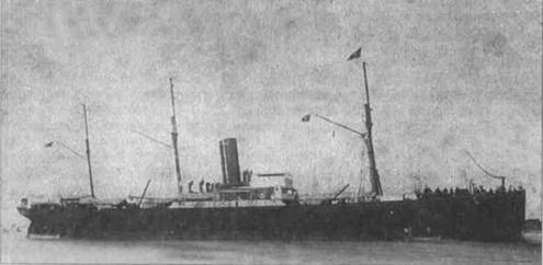 Трехпалубный почтово-пассажирский пароход „Корнилов“, построенный по заказу Русского общества пароходства и торговли (РОПиТ) на судоверфи „A. Leslie & С°“ в Ньюкасле (Англия) в мае 1869 г. Функционировал до 1925 года