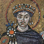 Мозаичная икона в церкви св. Виталия в итальянском городе Равенна