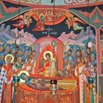 Икона Успения преп. Саввы Освященного в часовне св. Саввы