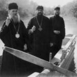 Архиепископ Анастасий, Архиепископ Нестор и игумен Нафанаил в лодке на реке Иордан