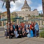 Православные паломники в Назарете