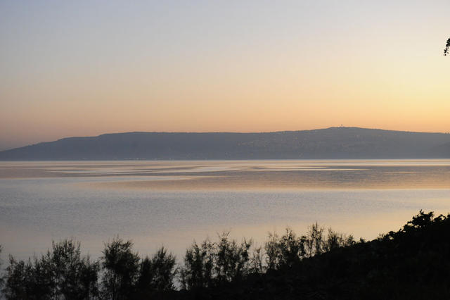 Закат на море Галилейском