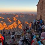 На вершине святой горы Синай