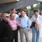 Члены Совета ИППО: О.Б.Озеров, С.В.Лукша, Н.Н.Лисовой и О.И.Фомин в Капернауме. 4 ноября 2005 г.
