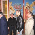 Делегация ИППО в русском храме св. Марии Магдалины в Галилее. 4 ноября 2005 г.