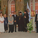 Члены Иерусалимского отделения ИППО с начальником РДМ арх. Исидором (Минаевым). 12 мая 2009 г.