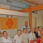 Паломники из Санкт-Петербурга в офисе Иерусалимского отделения ИППО в Иерусалиме. 17 октября 2006 г.