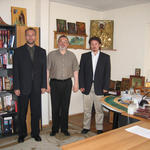 Встреча в Москве с членом Совета ИППО С.Ю. Житеневым. 8 июля 2005 г.