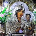 Гефсиманская икона Божией Матери в гробнице Божией Матери