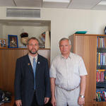 Встреча с заместителем Председателя ИППО Ю.А. Грачёвы в Москве. 29 июня 2007 г.