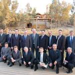 Делегация ИППО во главе с Председателем ИППО С.В. Степашиным на реке Иордан. 16 декабря 2008 г.