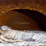 Христос во гробе. В.Л. Боровиковский. 1810-е-первая половина 1820-х годов. 30x47