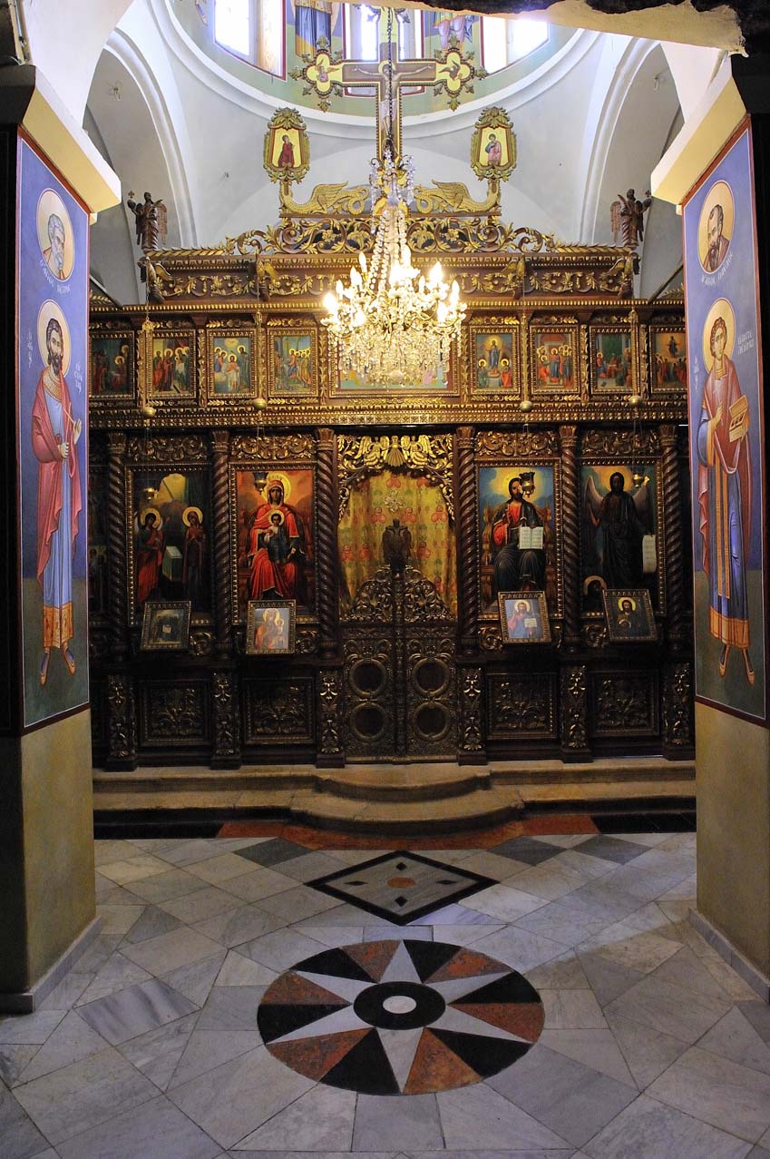 Греческая православная церковь на вершине горы Искушения