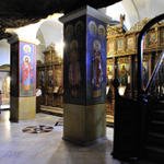 Греческая православная церковь Благовещения на вершине горы Искушения
