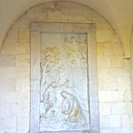 Барельефная икона "Моления о чаше" в Гефсиманском саду