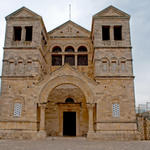 Католический монастырь на вершине горы Фавор